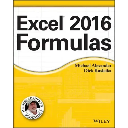 Excel 2016 Formulas