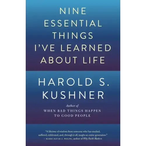 Nine Essential Things I've Learned about Life
