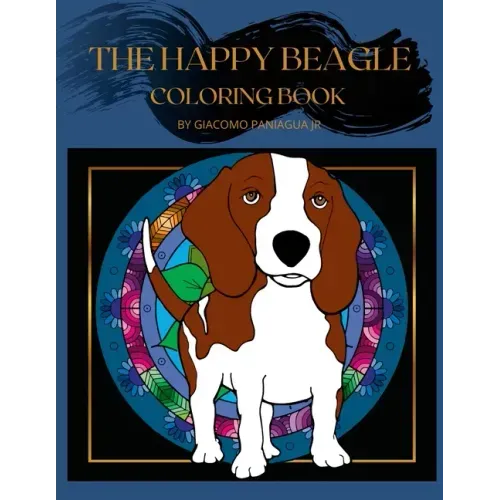 The Happy Beagle Coloring Book