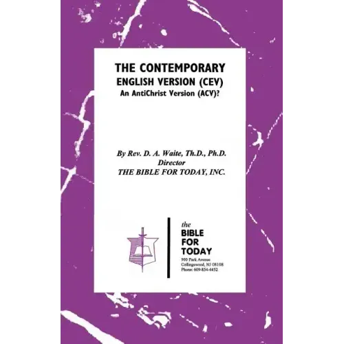 The Contemporary English Version (CEV)