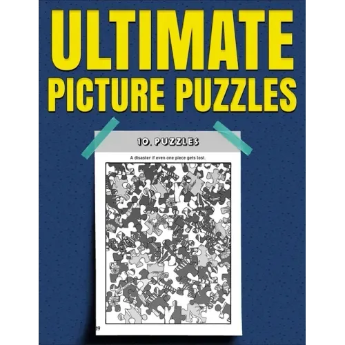 Ultimate Picture Puzzles: Spot the Difference Book for Adults