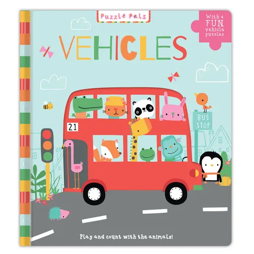 Puzzle Pals: Vehicles: Play and Count with the Animals!