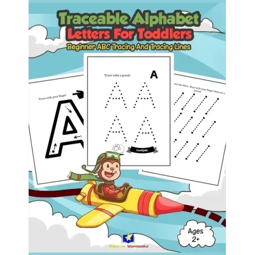 Traceable Alphabet Letters for Toddlers: Beginner ABC Tracing and Tracing Lines