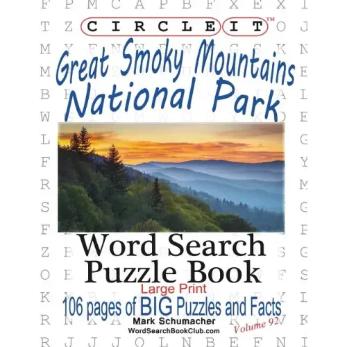 Circle It, Great Smoky Mountains National Park Facts, Word Search, Puzzle Book