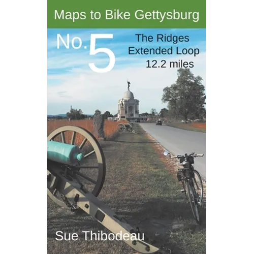 Maps to Bike Gettysburg No. 5: The Ridges Extended Loop
