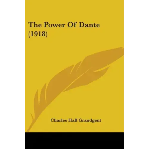 The Power Of Dante (1918)