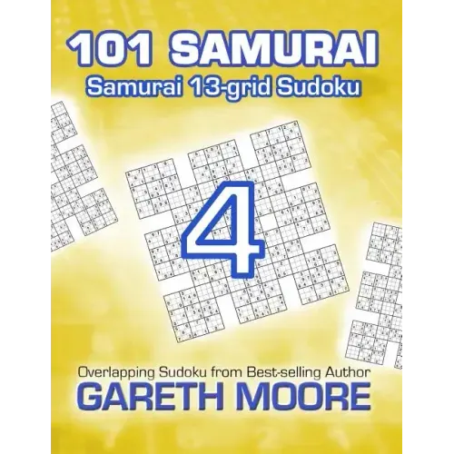 Samurai 13-grid Sudoku 4: 101 Samurai