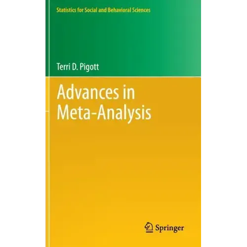 Advances in Meta-Analysis