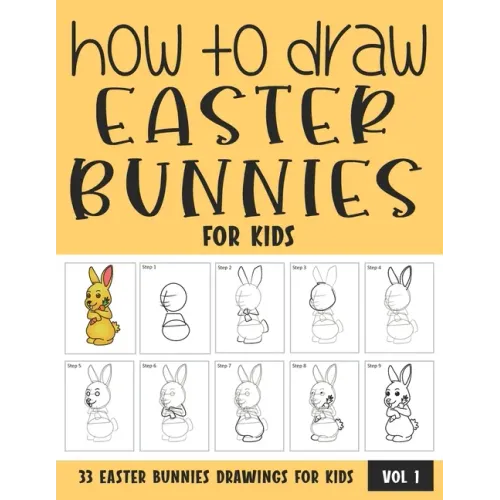 How to Draw Easter Bunnies for Kids - Vol 1
