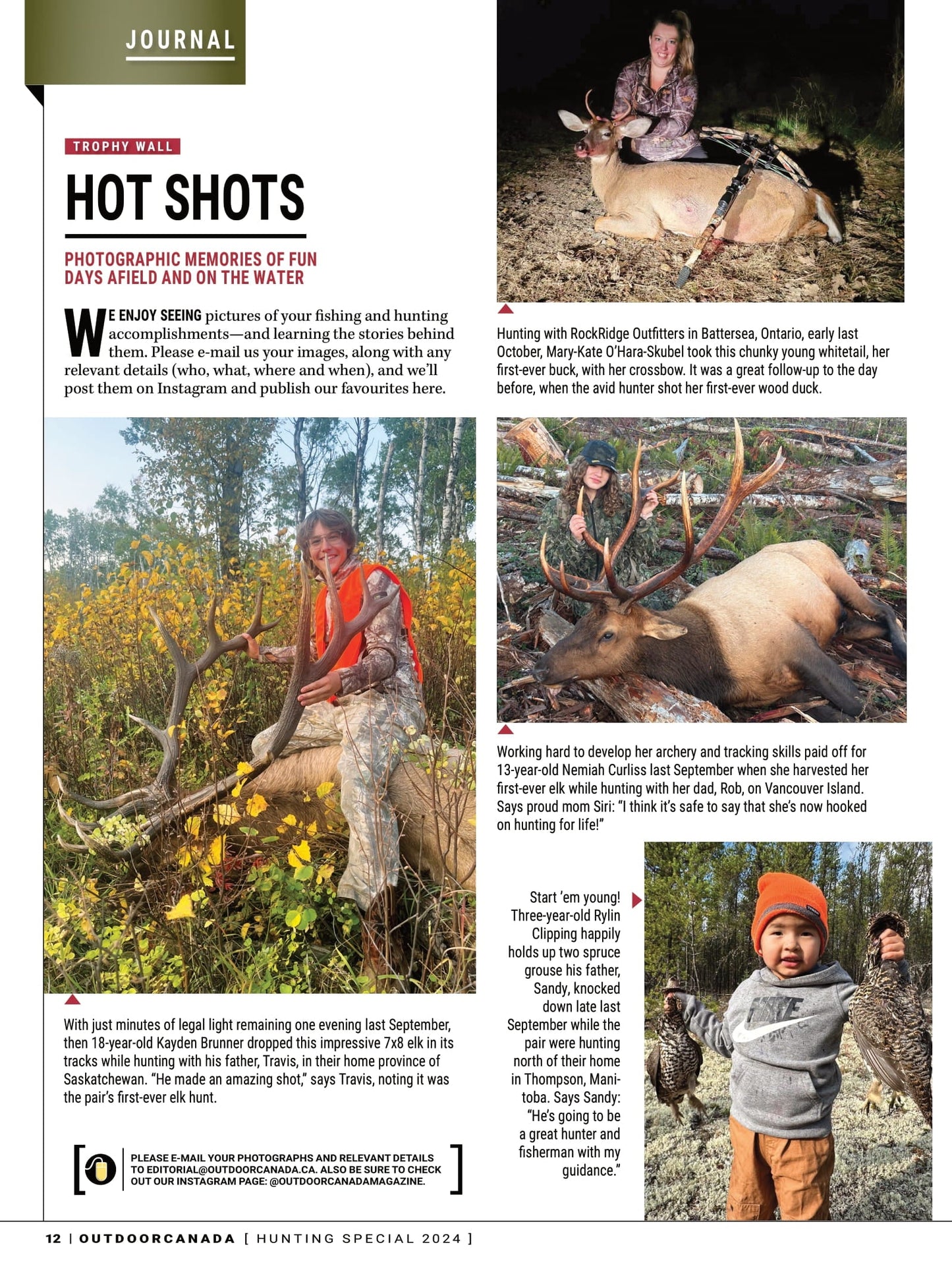Outdoor Canada – Hunting Special 2024: 5 Moose Tactics, Elk Hunt Essentials, Black Bear Hunting, Hassle-Free Goose Hunts, Strategies, Gear, Destinations, Elk Essentials, Best-Bet Blinds, Trends & More