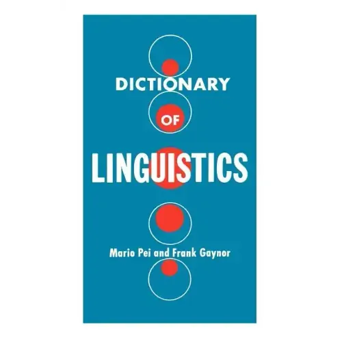 Dictionary of Linguistics