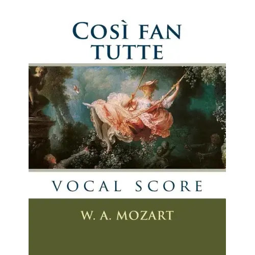 Così fan tutte: vocal score