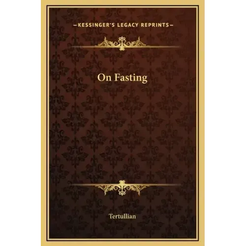 On Fasting
