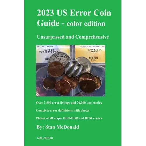 2023 US Error Coin Guide - Color Edition