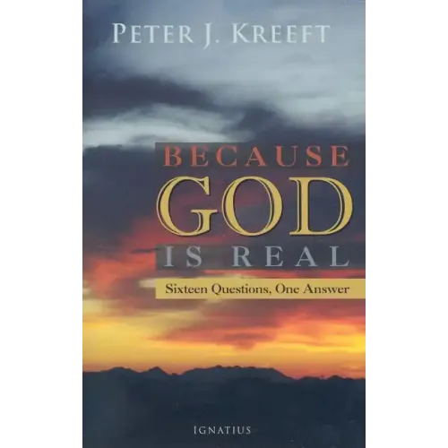 Because God Is Real: Sixteen Questions, One Answer