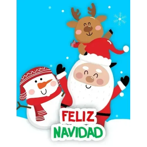 Feliz Navidad: Libro de colorear