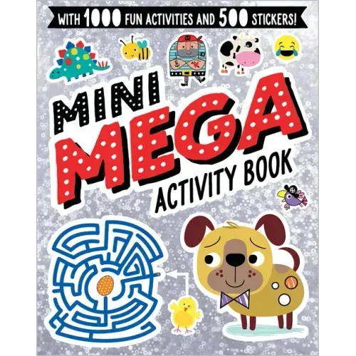 Mini Mega Activity Book (Silver)