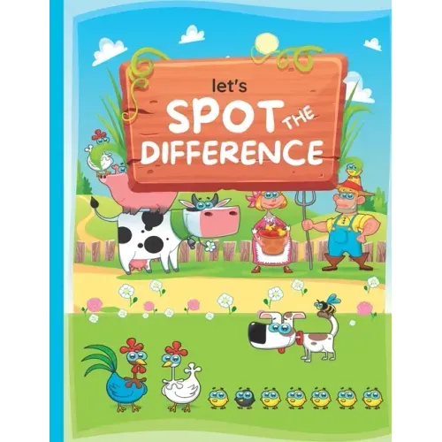 Spot the Differences Kids Activity Book: Fun Activity Book for Kids