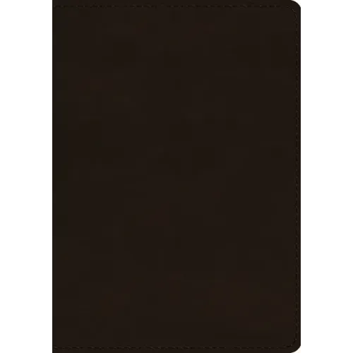 ESV Single Column Journaling Bible, Large Print (Trutone, Deep Brown)