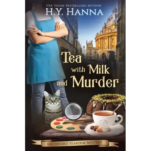 Tea With Milk and Murder (LARGE PRINT): Oxford Tearoom Mysteries - Book 2