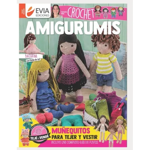 Amigurumis Crochet: muñequitos para tejer y vestir