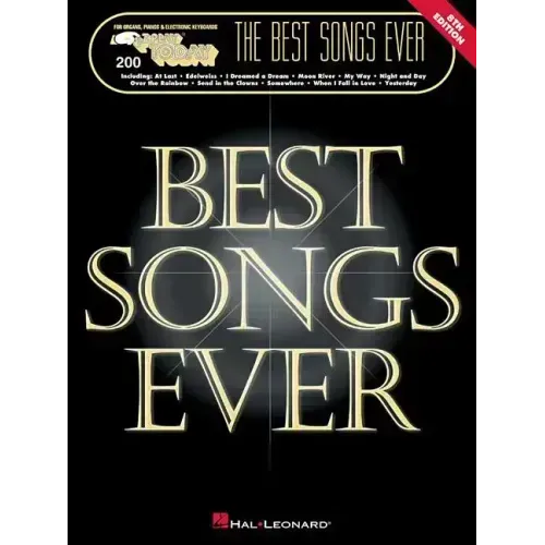 The Best Songs Ever - 8th Edition (E-Z Play Today Volume 200)