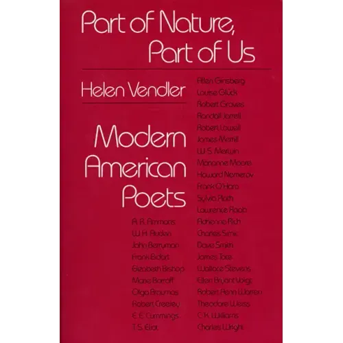 Part of Nature, Part of Us: Modern American Poets