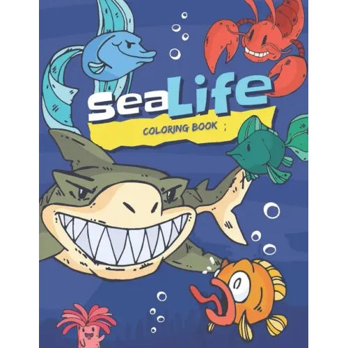 Sea Life Coloring Book: A Coloring Book featuring Over 70 Diverse illustrations Ocean Animals to Color, Activity Book For Kids & Adults