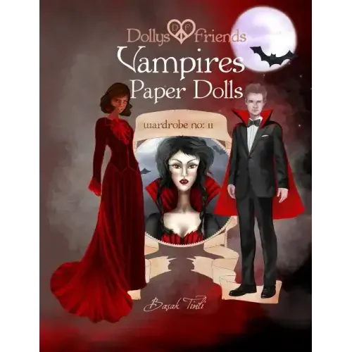 Dollys and Friends, Vampires Paper Dolls: Wardrobe No: 11