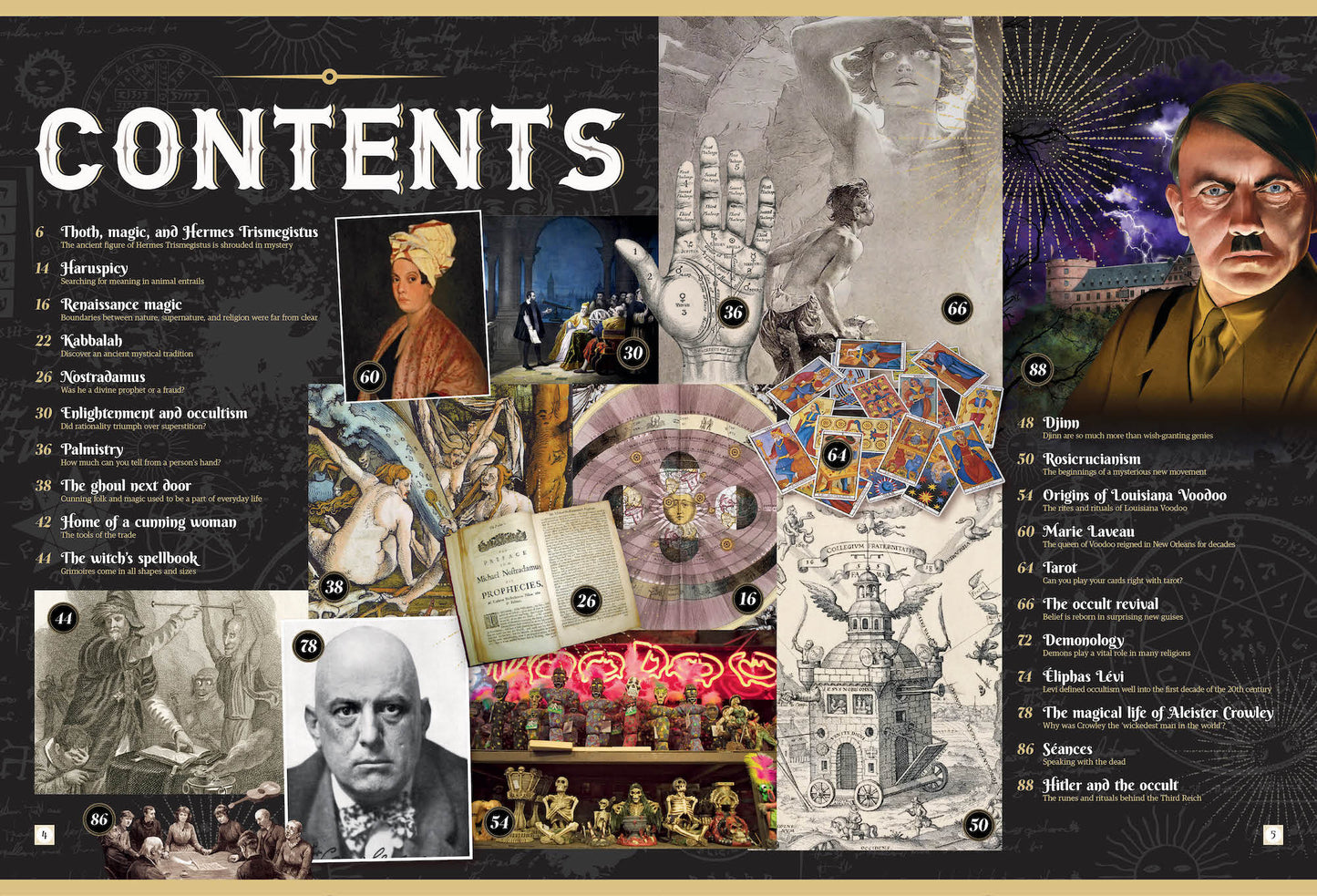 History Of The Occult - Uncover Arcane Knowledge & Enigmatic Occultists: Paranormal, Hermes Trismegistus, Haruspicy, Kabbalah, Nostradamus, Tarot, Crowley, Séance, Hitler's Connection, Djinn & Voodoo