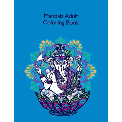 Mandala Adult Coloring Book: Coloring Book "50 cool animals" with a fun, easy and relaxing design