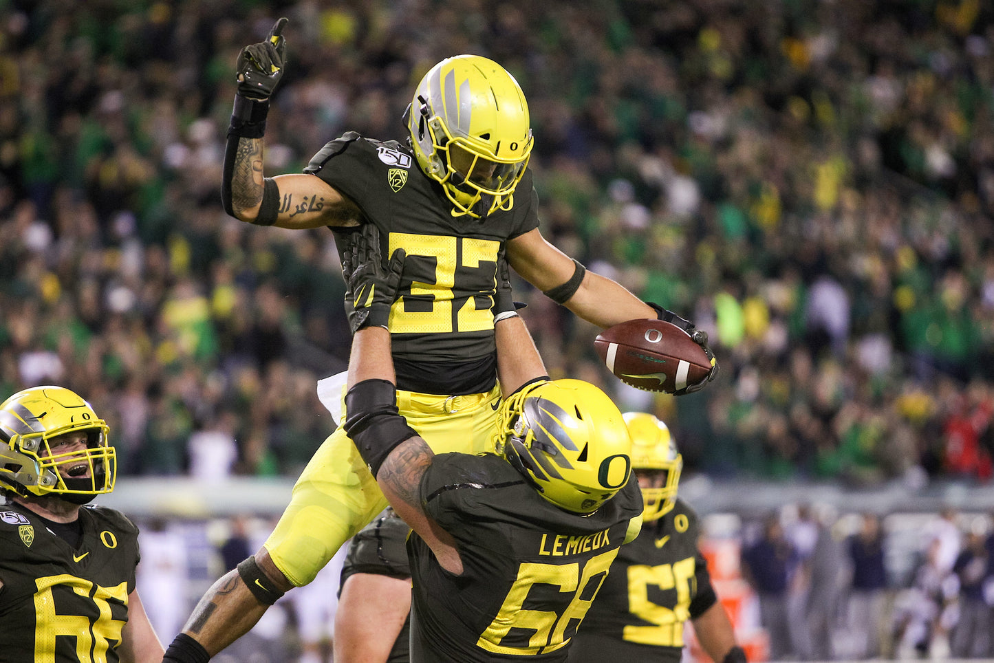 Flying High: The University of Oregon's Remarkable 2019 Football Season Book