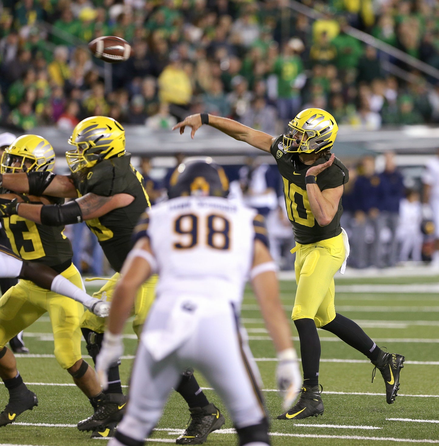 Flying High: The University of Oregon's Remarkable 2019 Football Season Book