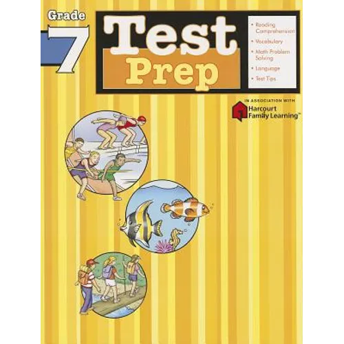 Test Prep: Grade 7 (Flash Kids Harcourt Family Learning)