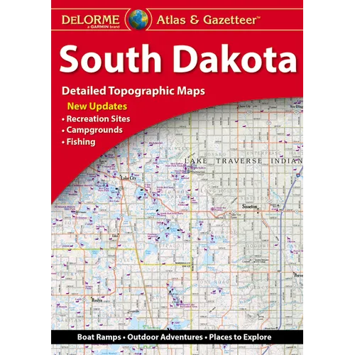Delorme Atlas & Gazetteer South Dakota