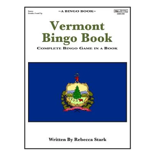 Vermont Bingo Book: Complete Bingo Game In A Book