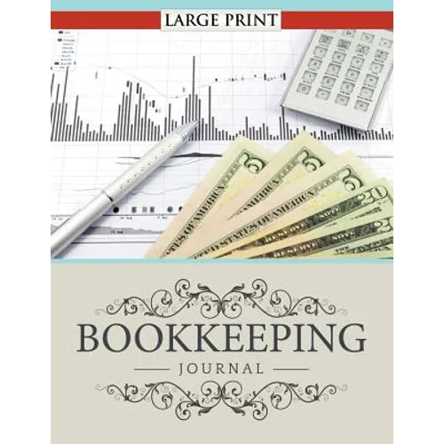 Bookkeeping Journal Large Print