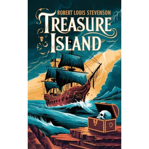 Treasure Island by Robert Louis Stevenson: A Timeless Adventure of Pirates, Treasure Maps, and HighSeas Action (Grapevine Edition)