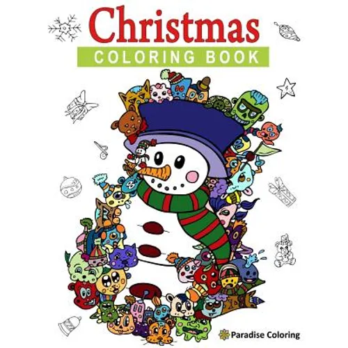 Christmas Coloring Book for Adults: 35 Stress Relief Designs For Adults (Christmas Adult Coloring Book)