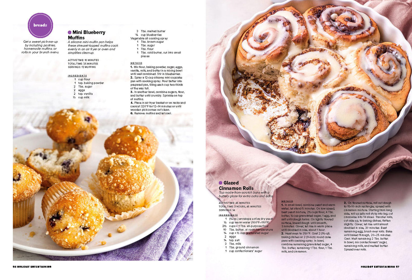 Holiday Entertaining - 67+ Festive Recipes: Thanksgiving, Christmas, New Year's, Menu Planning, Tabletop Decor, Hosting Tips, Timing Plans, Cookie Parties, Brunch, Doughnut Trees & Cinnamon Rolls!