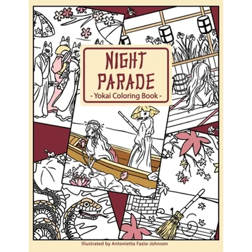 Night Parade: Yokai Coloring Book
