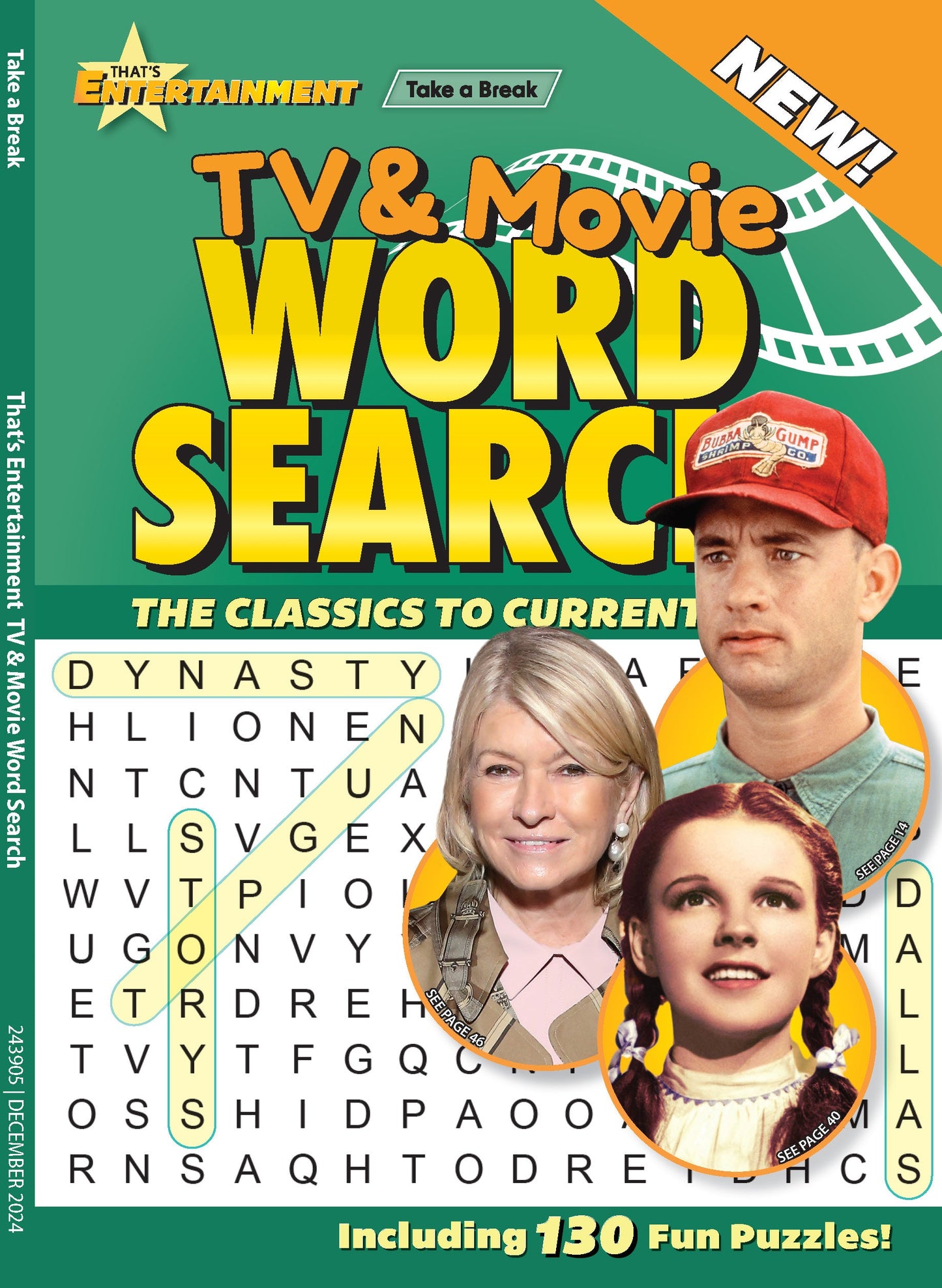 That's Entertainment Wordsearch TV & Movie #3