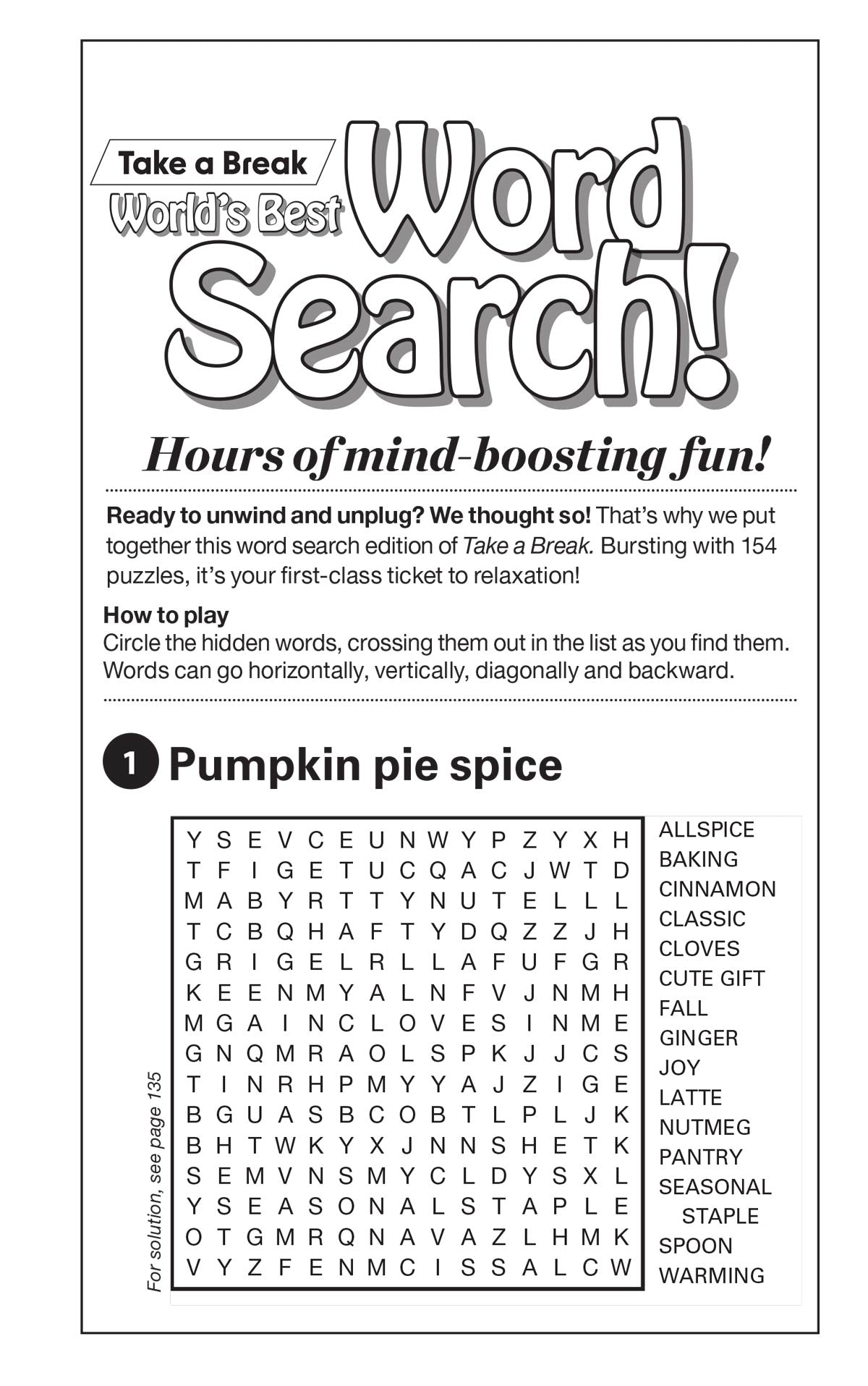 World's Best Puzzle - Word Search 25.09.05: Easy To Read, Unique Themes, 150+ Puzzles,10 Bonus Crisscross & Fill-In Puzzles, Relax & Unwind, Sharpen Your Brain, Great For Travel & More!