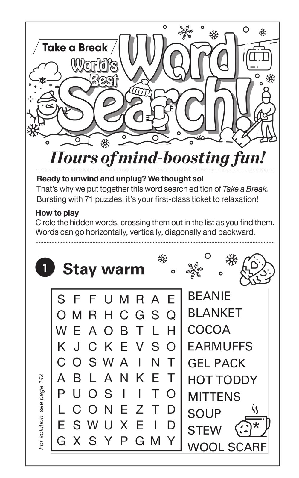 World's Best Puzzle - Word Search 25.11.07: Large Print, 71 Puzzles, Relax & Unwind, Great For Travel, Brain Booster & More!