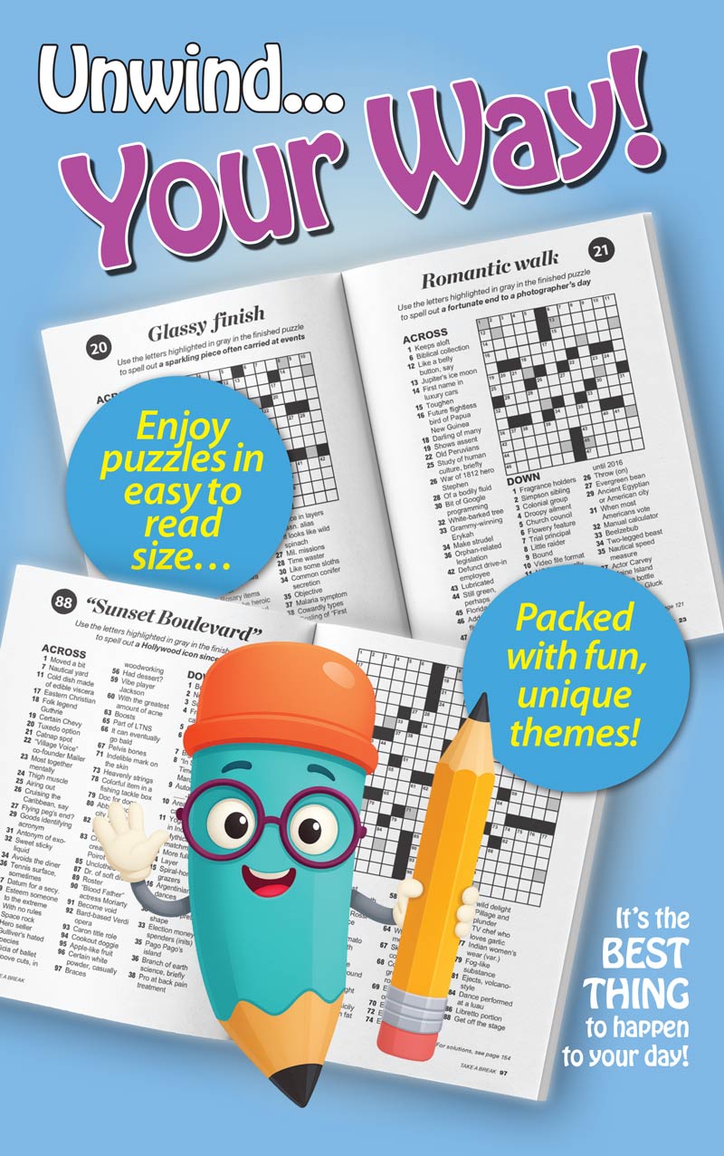 World's Best Puzzle - Crossword 26.01.02: Over 99 Puzzles & Bonus Scrambles, Solve Anywhere, Relax & Unwind, Great For Travel, Brain Booster & More!