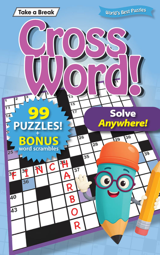 World's Best Puzzle - Crossword 26.01.02: Over 99 Puzzles & Bonus Scrambles, Solve Anywhere, Relax & Unwind, Great For Travel, Brain Booster & More!