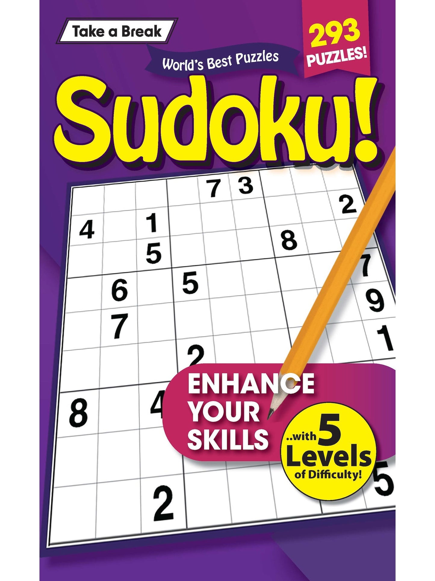 World's Best Puzzle - Sudoku 26.01.23: 293 Puzzles With 5 Levels Of Difficulty, Enhance Your Skills, Relax & Unwind, Great For Travel & More!