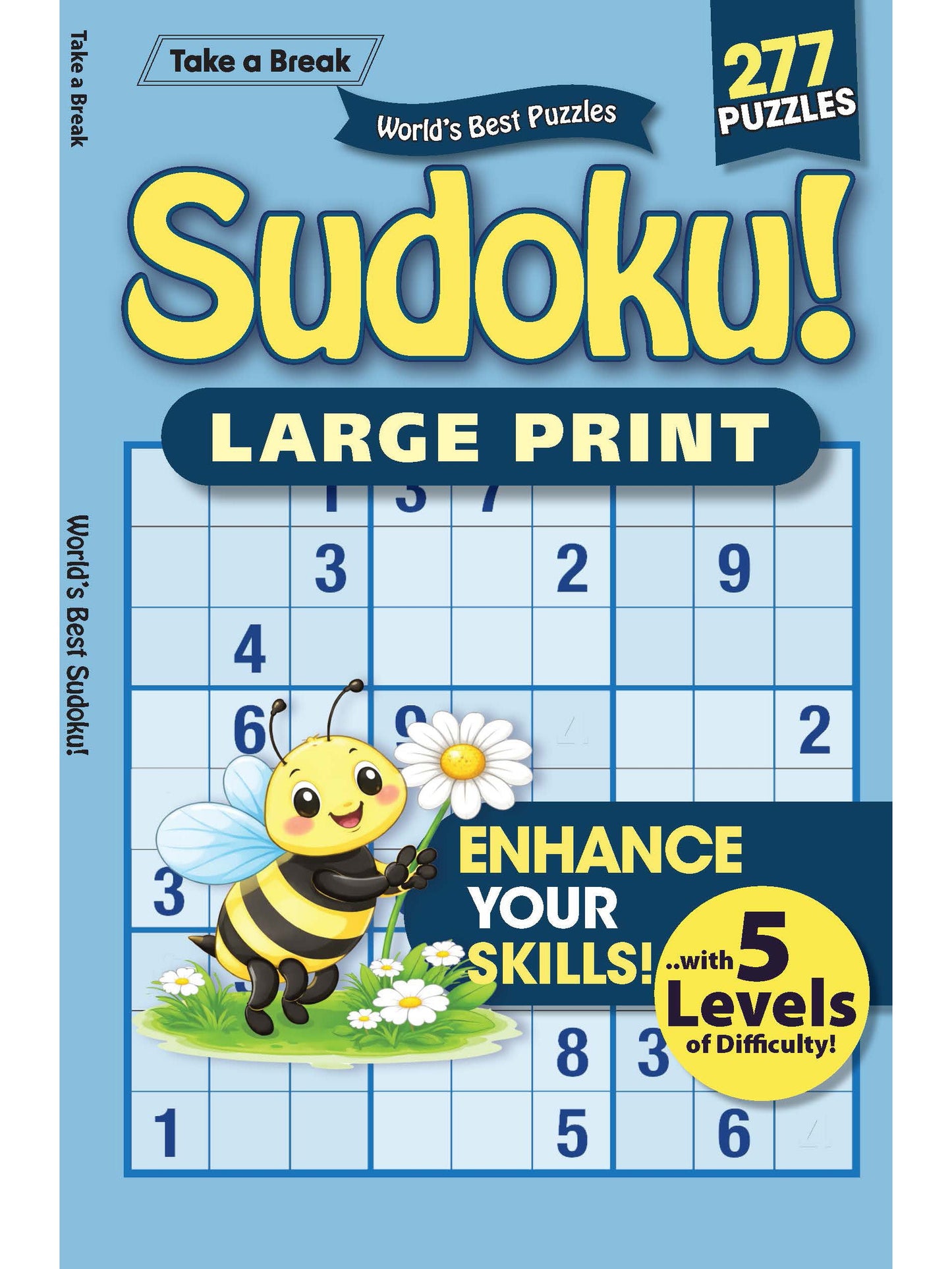World's Best Puzzle - Sudoku 26.02.06: Large Print, 277 Puzzles With 5 Levels Of Difficulty, Relax & Unwind, Great For Travel, Sharpen Your Brain, Enhance Your Skills & More!