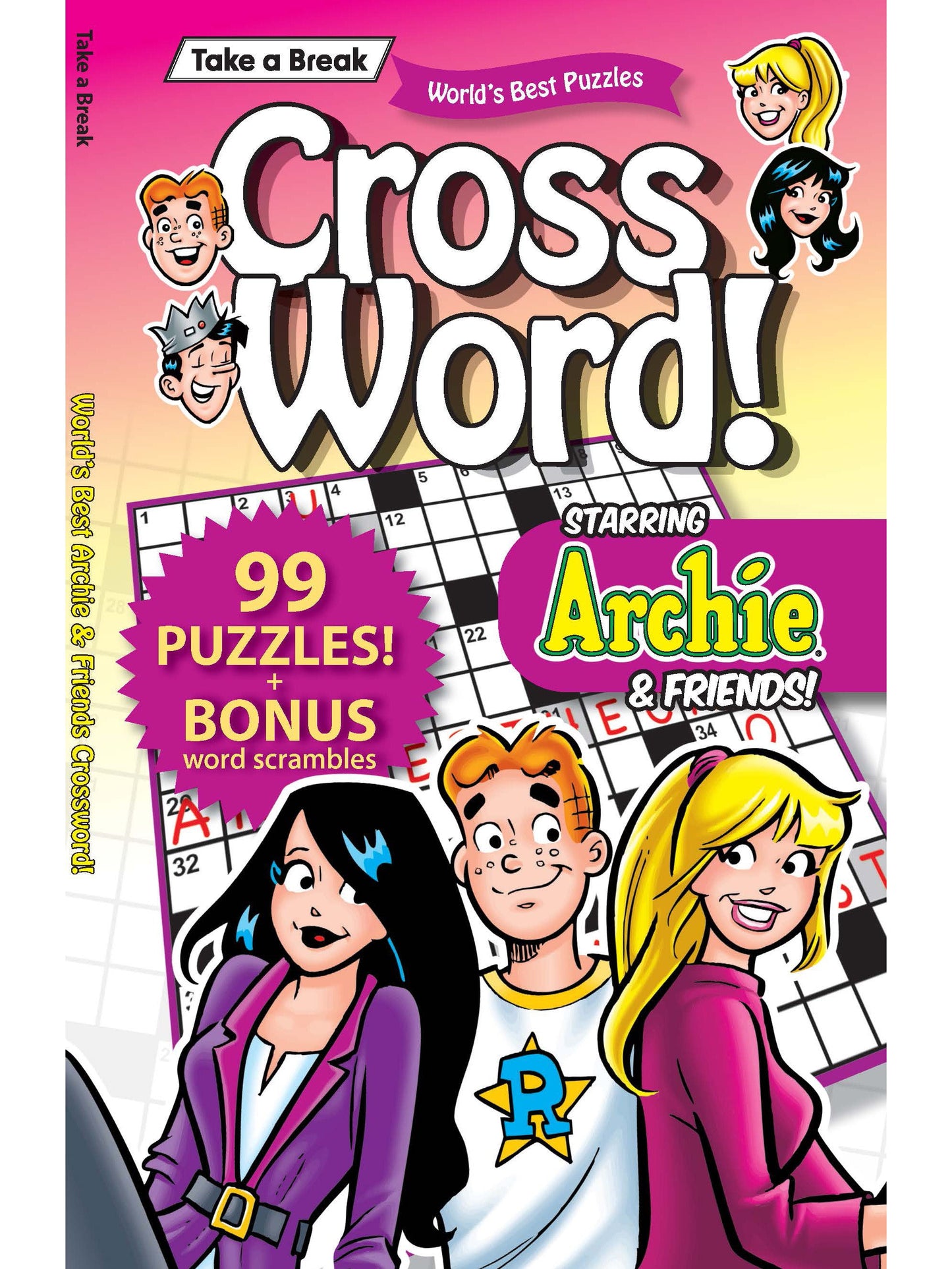 World's Best Puzzle - Crossword 26.02.13: Over 99 Puzzles & Bonus Mystery Word Scrambles Featuring Archie & Friends, Relax & Unwind, Great For Travel, Brain Booster & More!