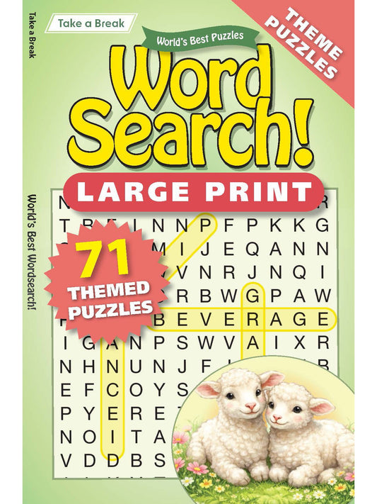 World's Best Puzzle - Word Search 26.02.13: Large Print, 71 Themed Puzzles, Relax & Solve, Great For Travel, Perfect Way To Unwind, Sharpen Your Brain & More!